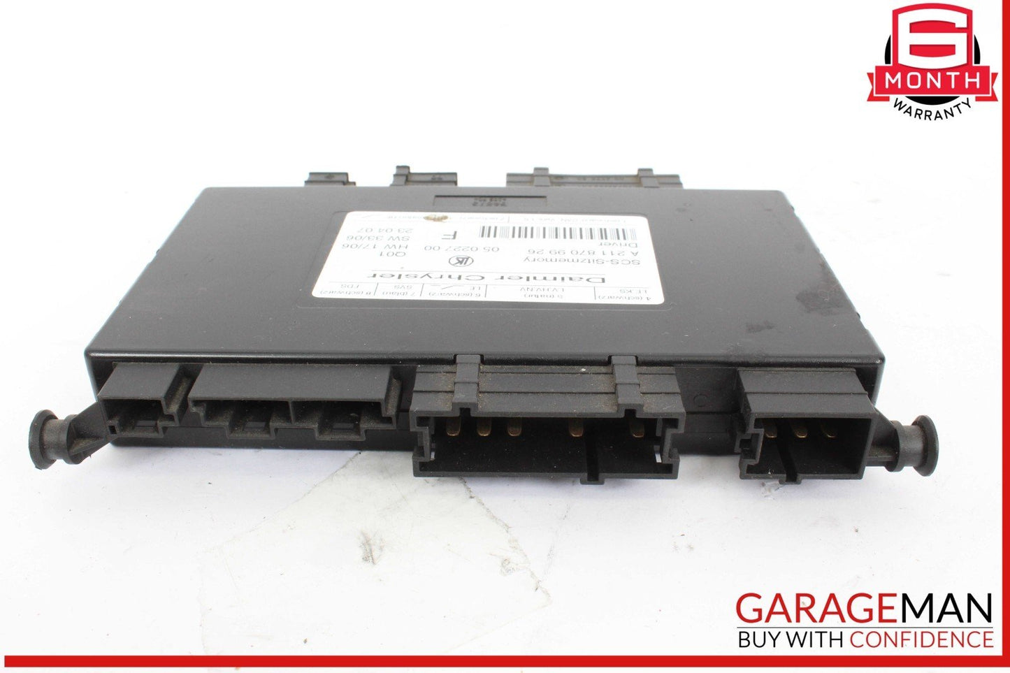 03-12 Mercedes W219 CLS550 SLK350 Seat Control Module Left Side OEM