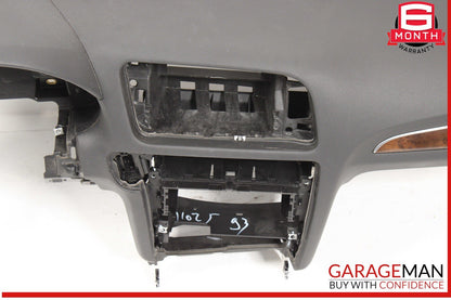 09-17 Audi Q5 Front Dash Dashboard Instrument Panel Cover Trim Assembly Black