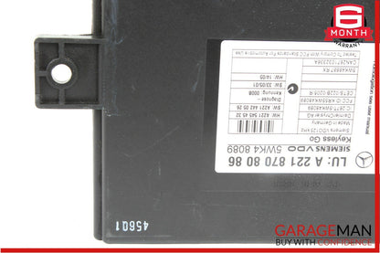 07-13 Mercedes W221 S550 S65 AMG Door Keyless Go Entry Control Module Unit OEM