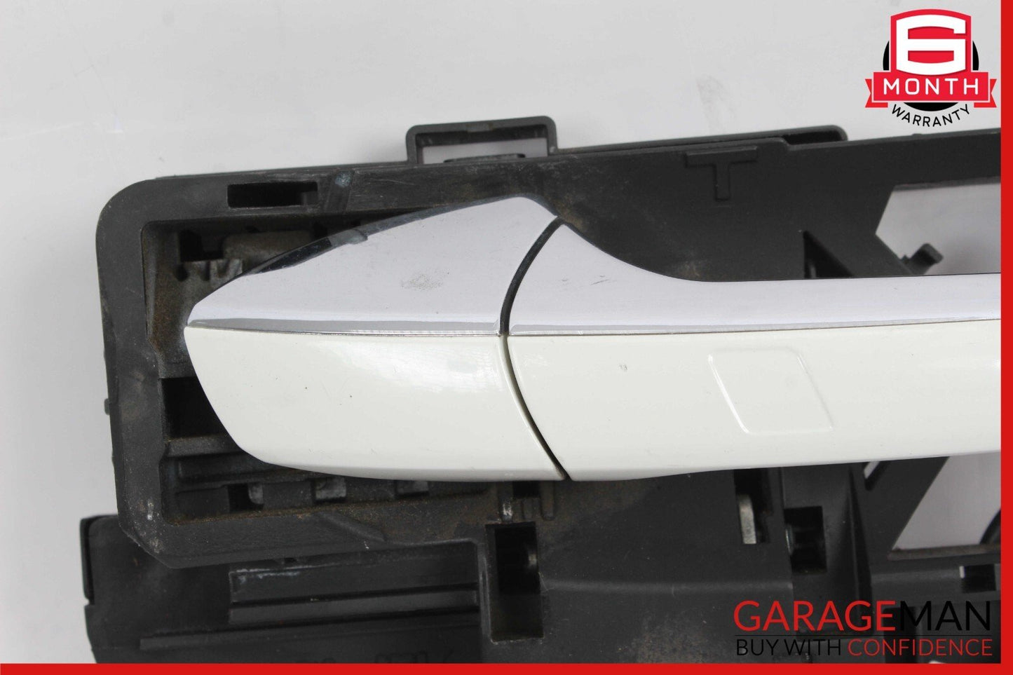07-14 Mercedes W216 CL550 CL600 Right Passenger Door Handle Keyless Go White OEM
