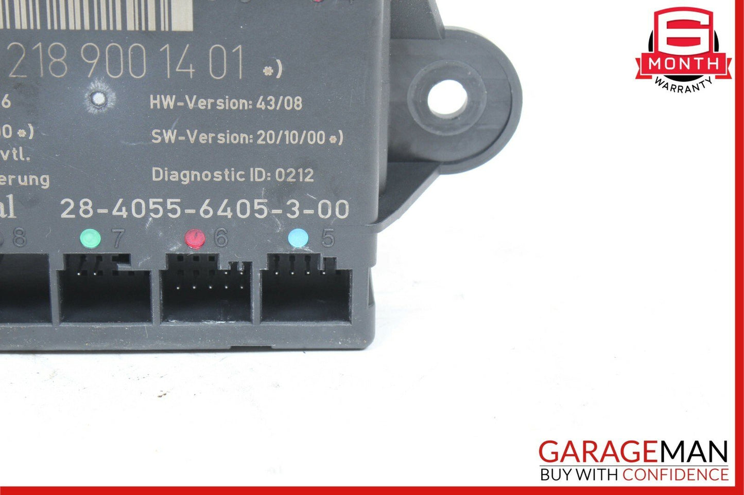 08-14 Mercedes W204 C250 C350 Rear Left Side Door Control Module 2189001401 OEM