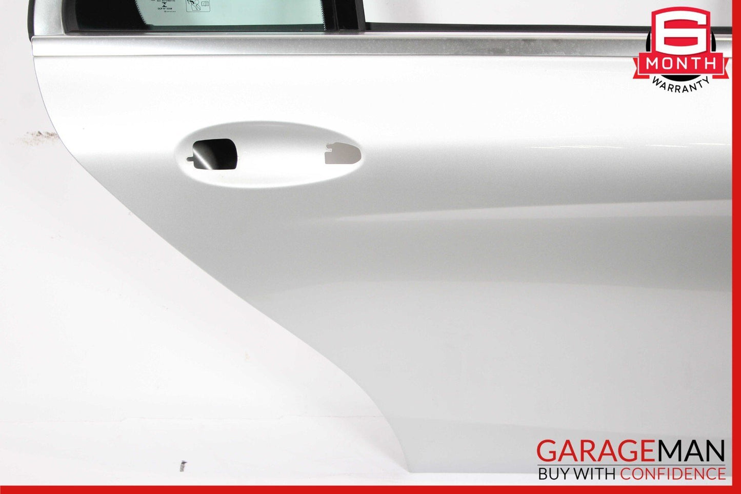 15-20 Mercedes W205 C300 Sedan Rear Right Side Exterior Door Shell Silver
