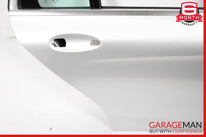 15-20 Mercedes W205 C300 Sedan Rear Right Side Exterior Door Shell Silver