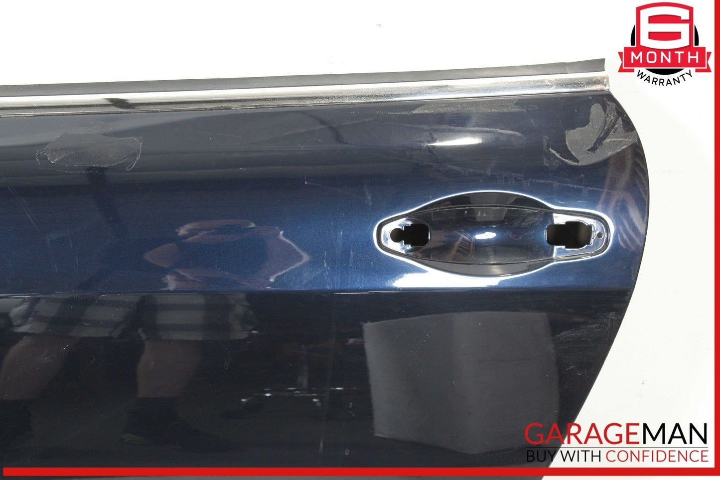 03-09 Bentley Continental GT GTC Left Side Door Shell Frame Panel Blue OEM