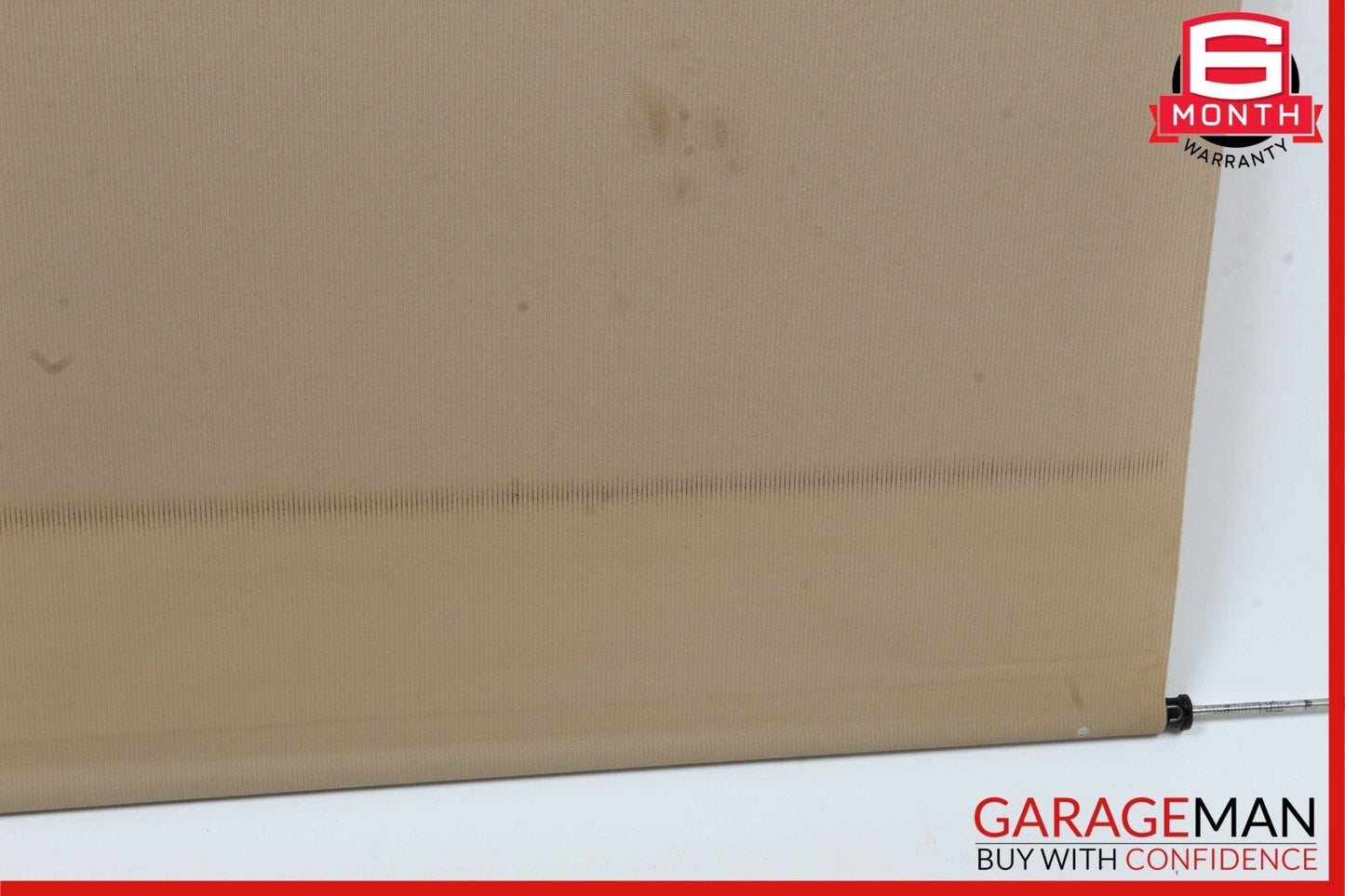 06-13 Mercedes W251 R500 R350 Panoramic Sunroof Roller Blind Shade Cover Brown