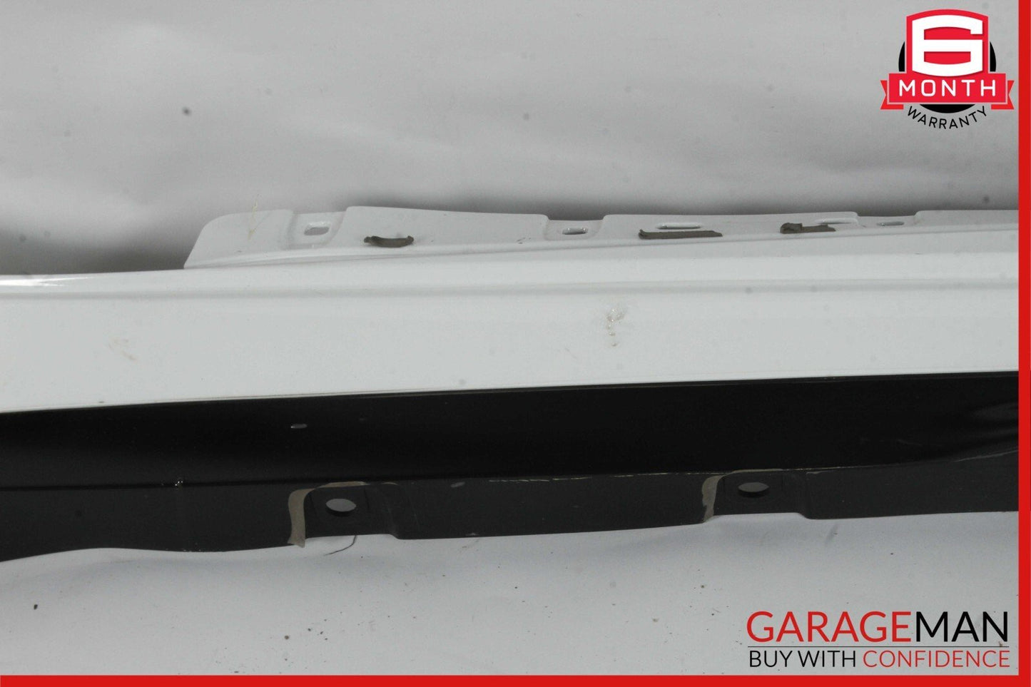 20-22 Ferrari F8 Right Side Rocker Skirt Moulding Trim Panel Cover White OEM
