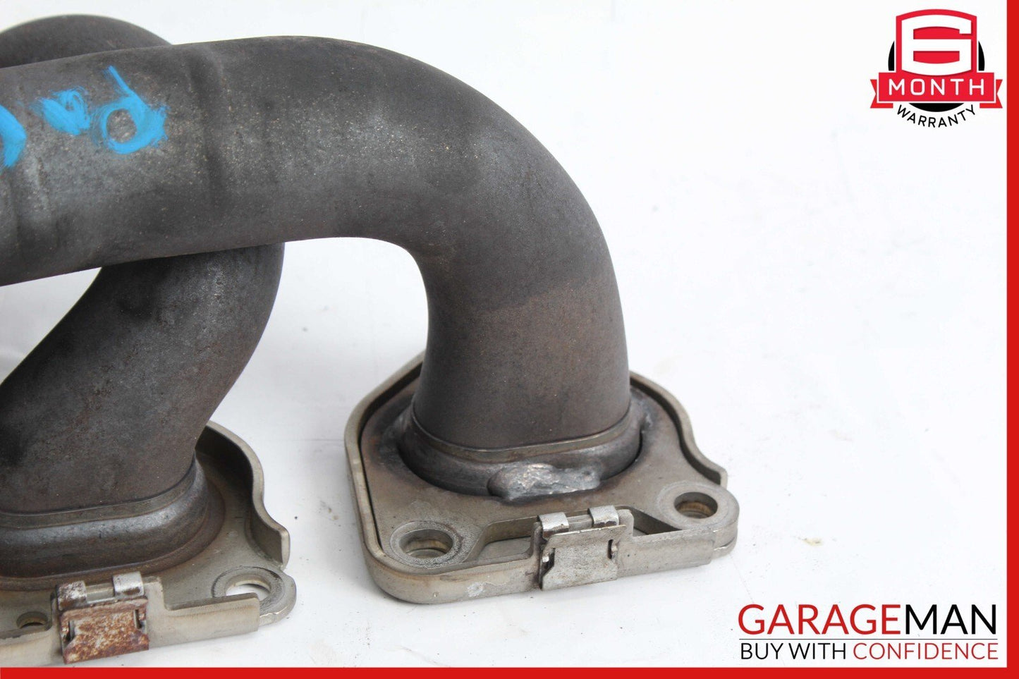 11-16 Porsche Panamera 970 3.6L Left Side Exhaust Manifold Header Pipe OEM