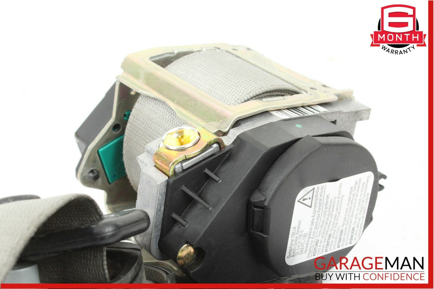 06-09 Mercedes GL450 R500 Front Left Side Seat Belt Seatbelt Retractor Gray