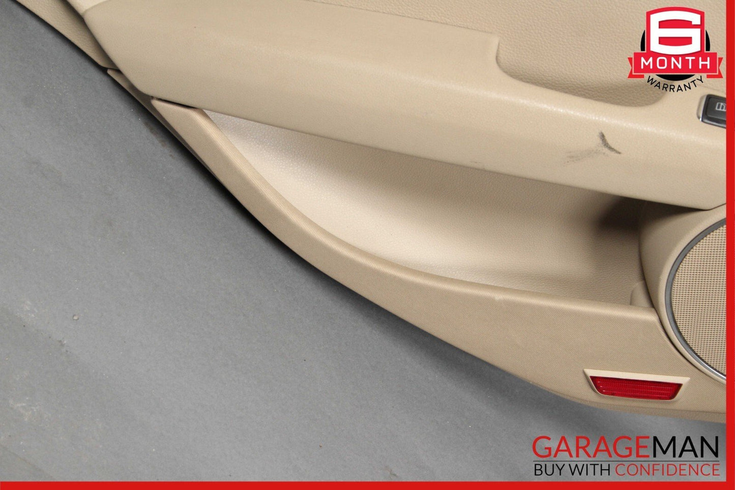 08-14 Mercedes W204 C250 C350 Rear Left Side Interior Door Panel Assembly Beige