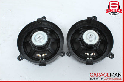 01-07 Mercedes W203 C230 Front Right & Left Door Sound Audio Speaker Set OEM