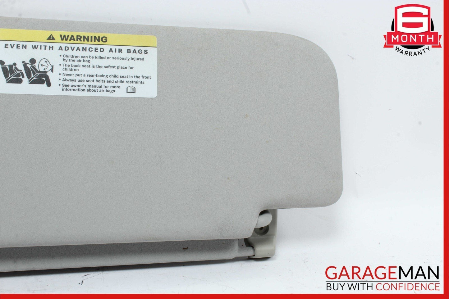 06-12 Mercedes X164 GL450 ML450 Front Right Side Sun Visor Sunvisor Shade Grey