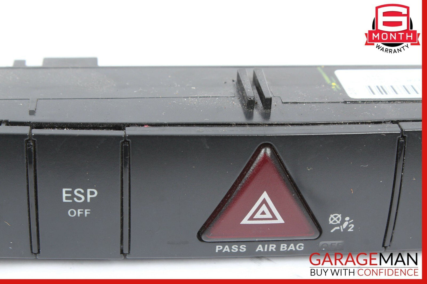 06-11 Mercedes W164 ML350 Dash Hazard Heated Seats ESP Control Panel OEM
