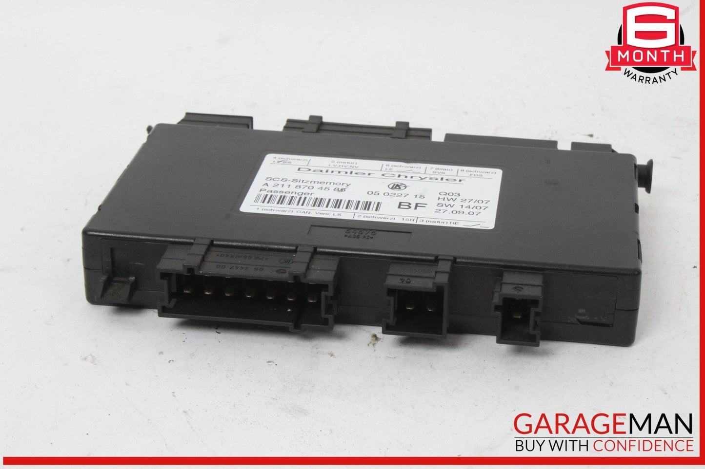 03-12 Mercedes W211 E350 E550 ML350 Front Right Seat Control Module Unit OEM