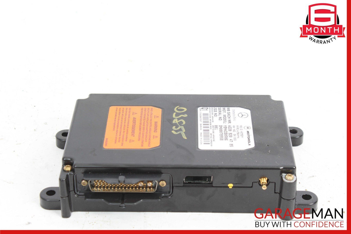 00-06 Mercedes W220 S55 AMG S500 CL500 Voice Command Control Module Unit OEM