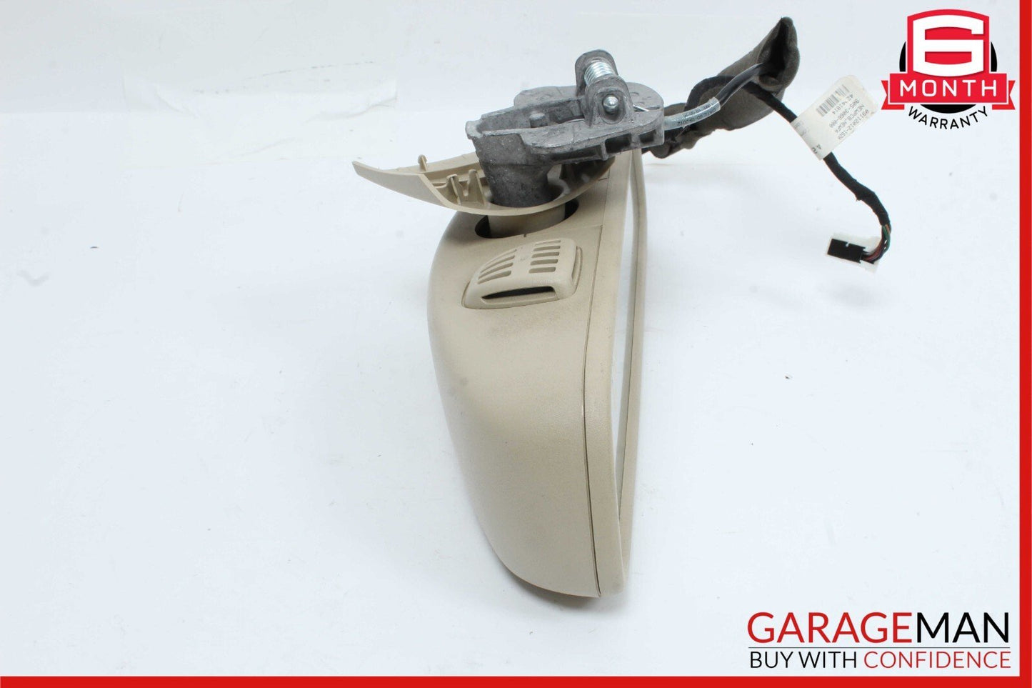 08-15 Mercedes W204 C250 C300 Front Top Upper Rear View Mirror Assembly Beige
