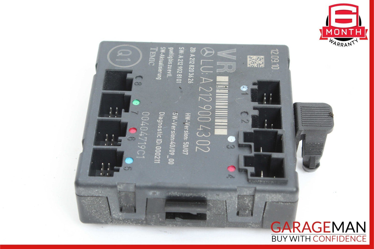 08-18 Mercedes E350 E400 C250 C300 Front Right Side Door Control Module Unit OEM