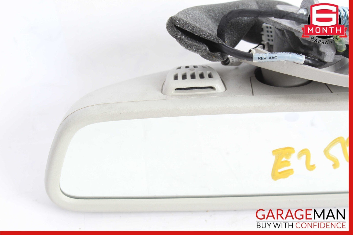 10-16 Mercedes W204 C250 E400 E350 E250 Interior Rear View Mirror Assembly Grey