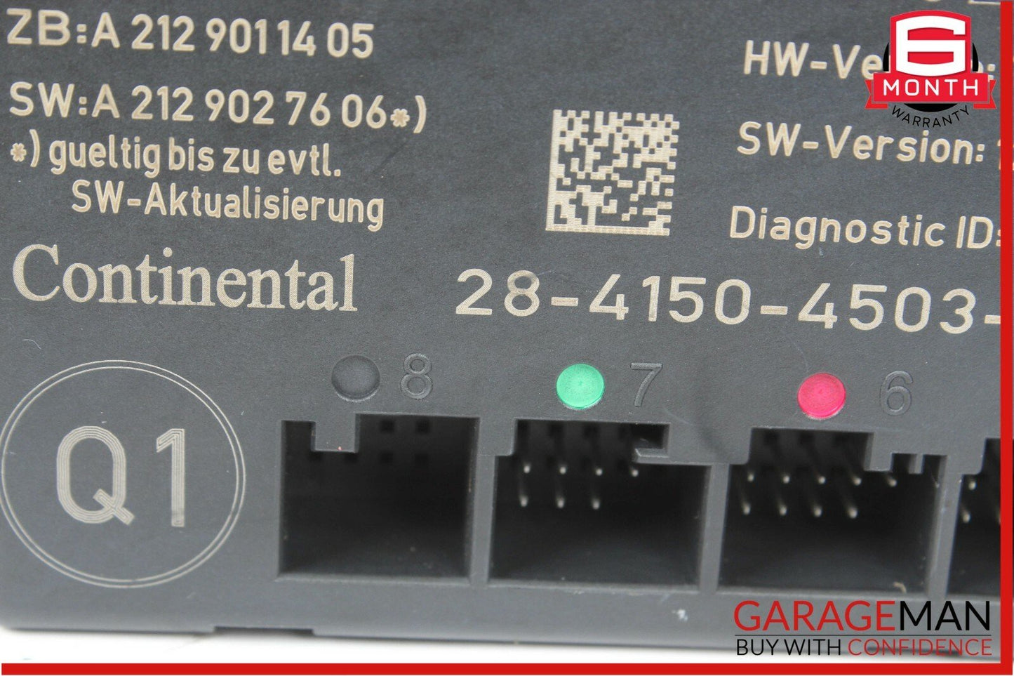 08-14 Mercedes W204 C250 C350 Front Left Door Control Module 2129006218