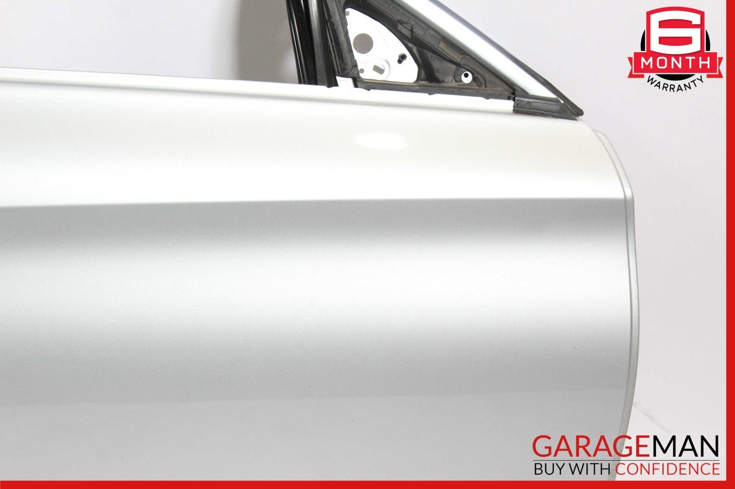 15-20 Mercedes W205 C300 Front Right Passenger Side Exterior Door Shell Silver