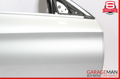 15-20 Mercedes W205 C300 Front Right Passenger Side Exterior Door Shell Silver