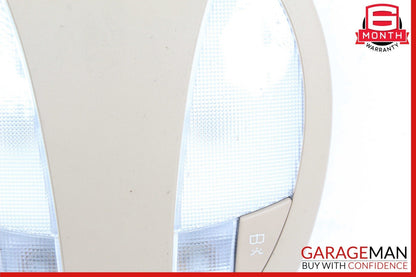 07-09 Mercedes W211 E550 E350 E63 AMG Rear Overhead Dome Light Reading Map Brown
