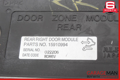 05-11 Cadillac STS Rear Right Door Lock Control Module OEM
