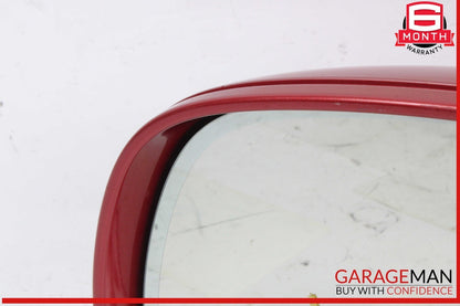 07-09 Audi Q7 Front Left Driver Side Door Rear View Mirror Red 4L1857409S OEM