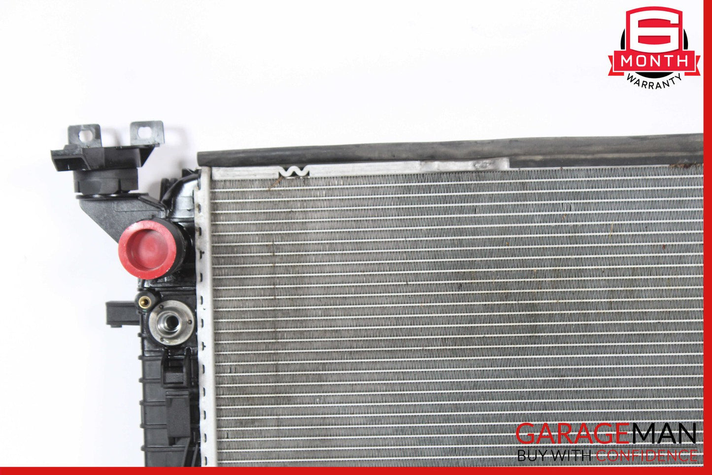 10-12 Audi S5 3.0L Engine Cooling Radiator A/C Condenser OEM