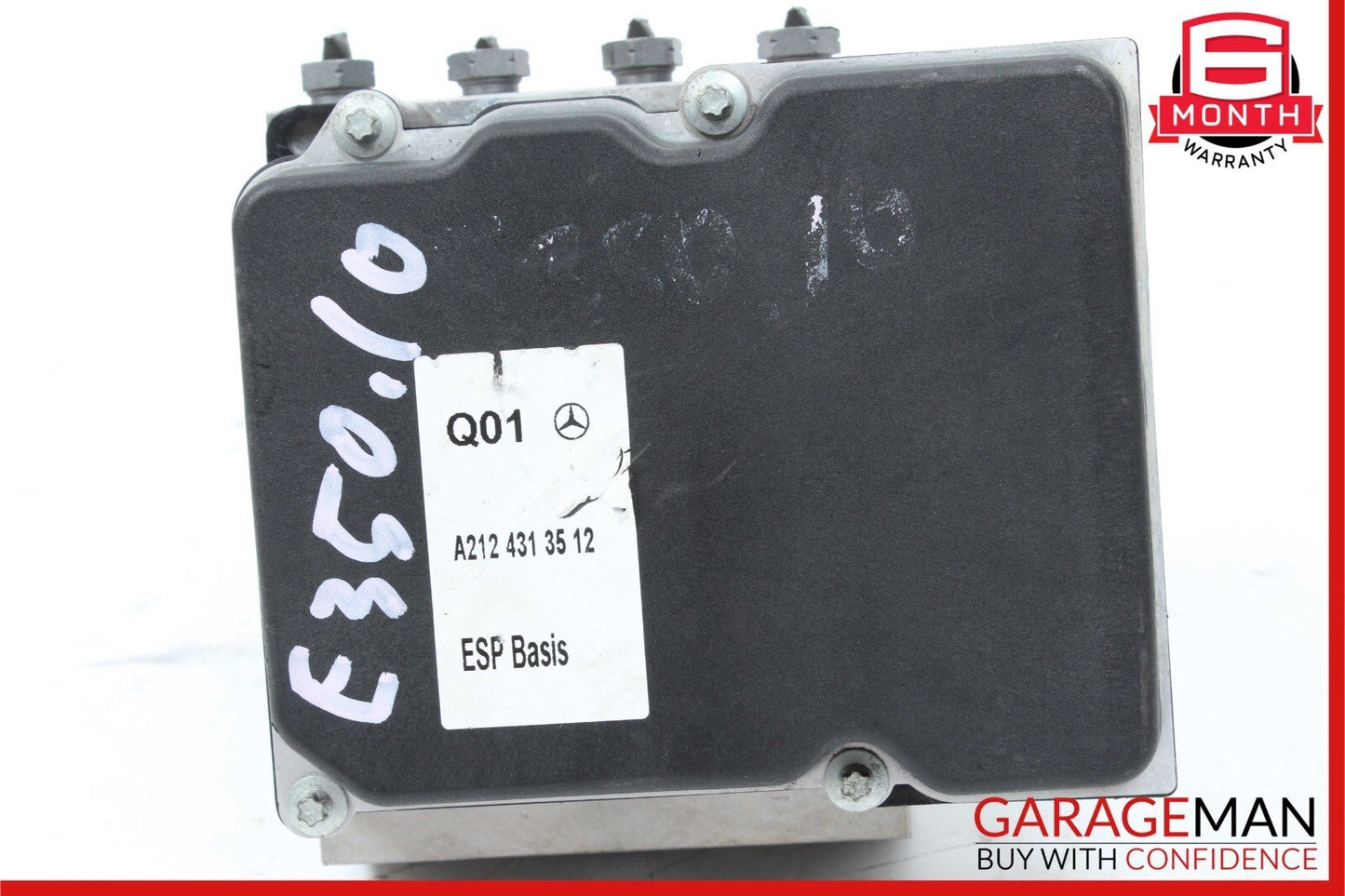 10-16 Mercedes W212 E250 E400 E350 ABS Brake Hydraulic Pump Control Module Unit