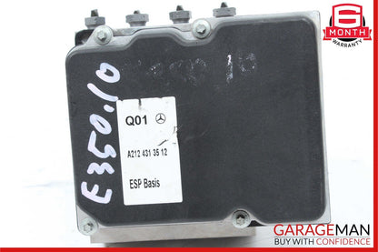 10-16 Mercedes W212 E250 E400 E350 ABS Brake Hydraulic Pump Control Module Unit