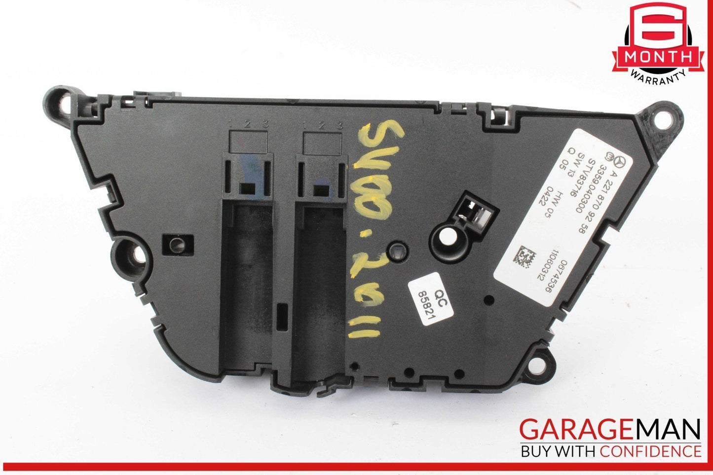 07-13 Mercedes W221 S400 Hybrid Front Left Side Seat Control Switch OEM