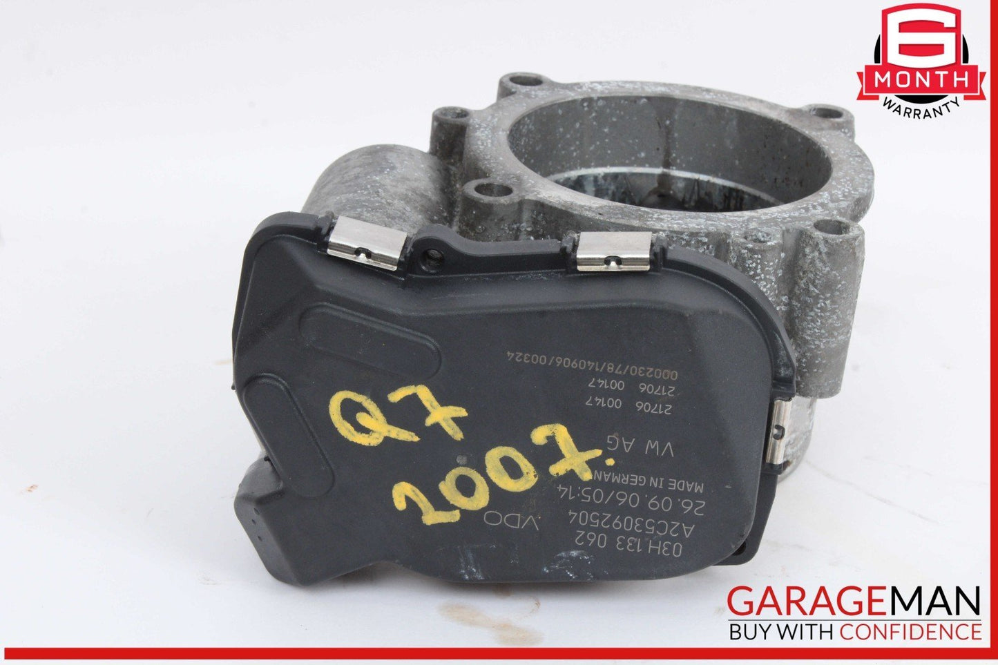 07-09 Audi Q7 Volkswagen Touareg 3.6L Engine Throttle Body 03H133062 OEM