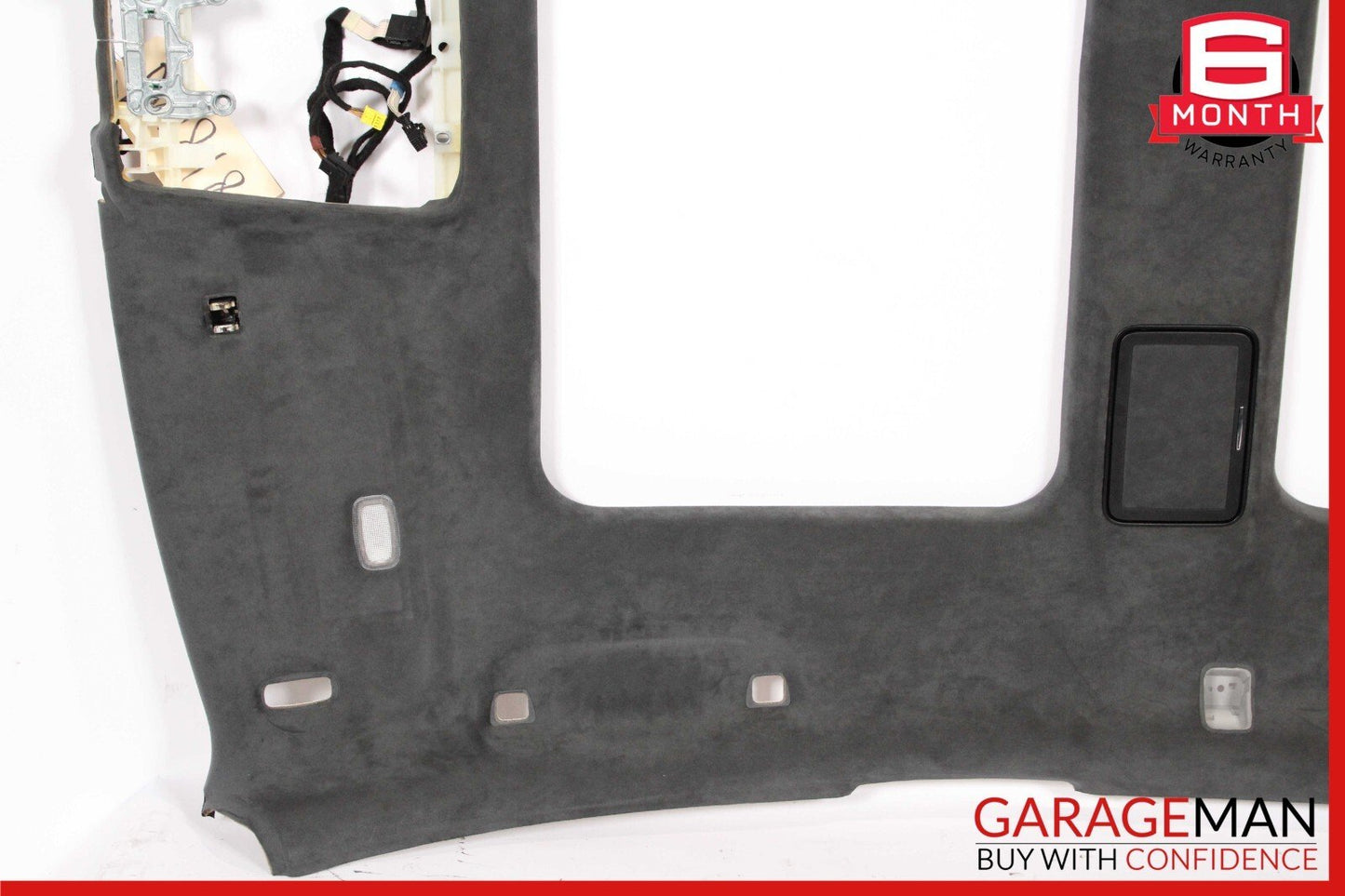 10-13 Mercedes W221 S550 S63 AMG Alcantara Roof Headliner Pillars Sun Visors Set
