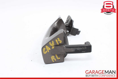 11-18 Porsche Cayenne 958 Rear Left Side Exterior Door Handle Keyless Entry OEM