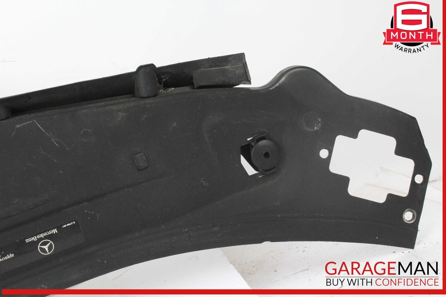 07-13 Mercedes W221 S550 Front Upper Radiator Core Support Headlight Bracket Bar