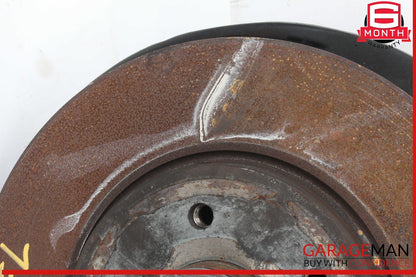 03-09 Mercedes W209 CLK320 Front Left Spindle Knuckle Wheel Hub w/ Rotor Disc