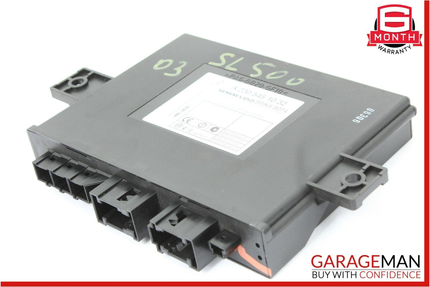 03-06 Mercedes R230 SL500 SL55 AMG Keyless Go Entry Control Module OEM