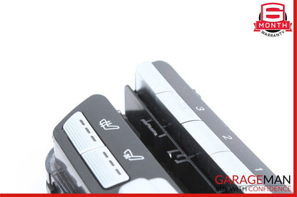 07-14 Mercedes S550 CL550 Front Right Side Seat Adjust Control Memory Switch Set