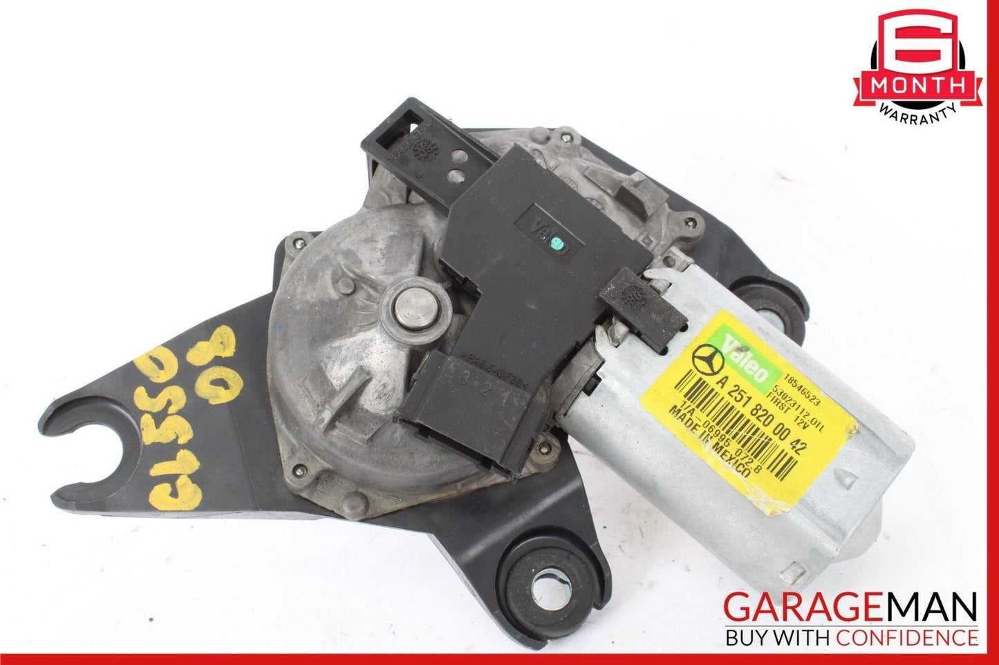 06-13 Mercedes X164 GL550 ML500 R550 Rear Glass Windshield Wiper Motor OEM
