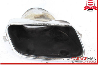 10-18 Mercedes W218 CLS550 E550 Rear Exhaust Muffler Tip Tips Set of 2 Pc OEM