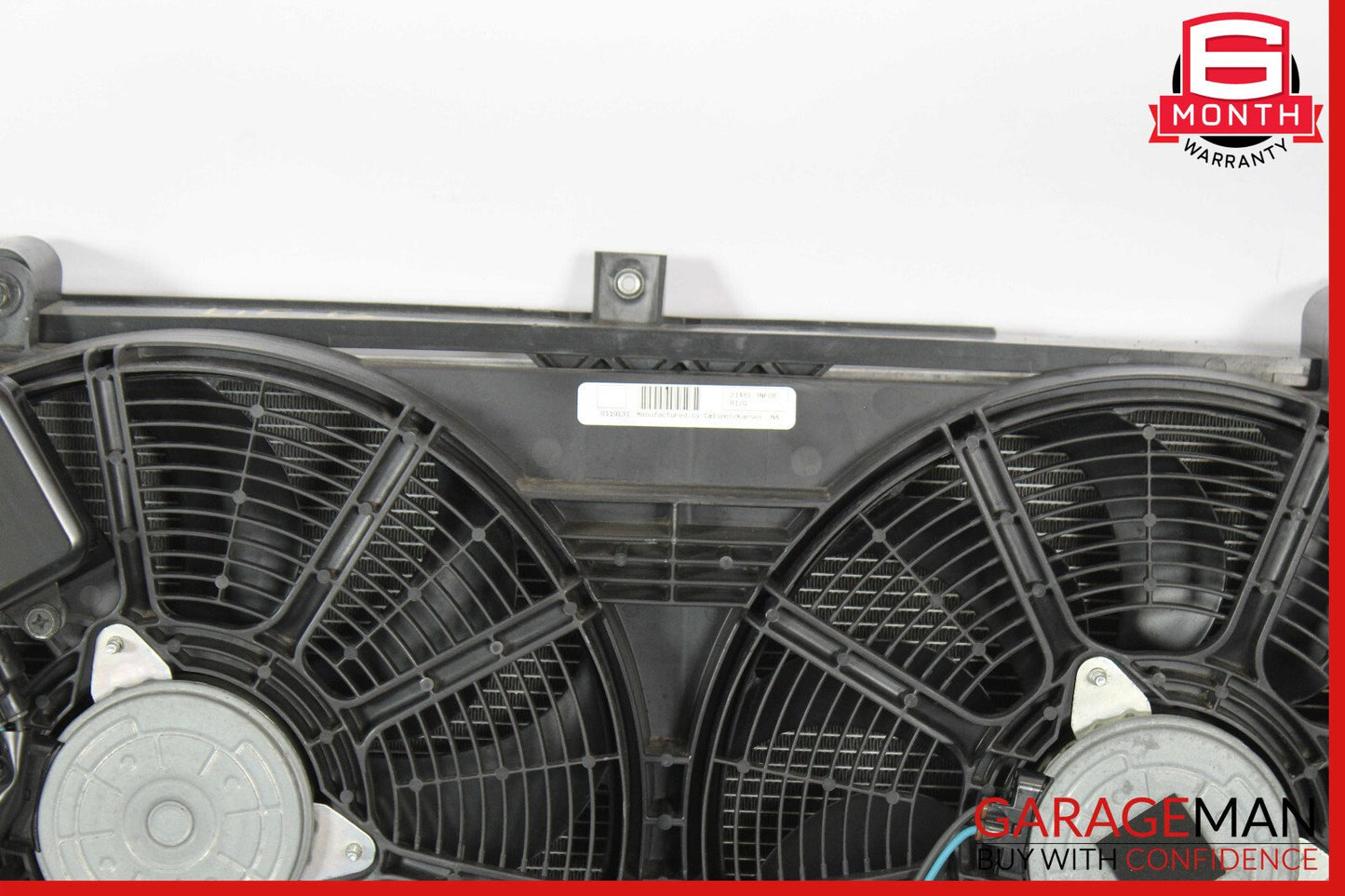 13-17 Nissan Leaf Engine Motor Cooling Radiator A/C AC Condenser Assembly OEM