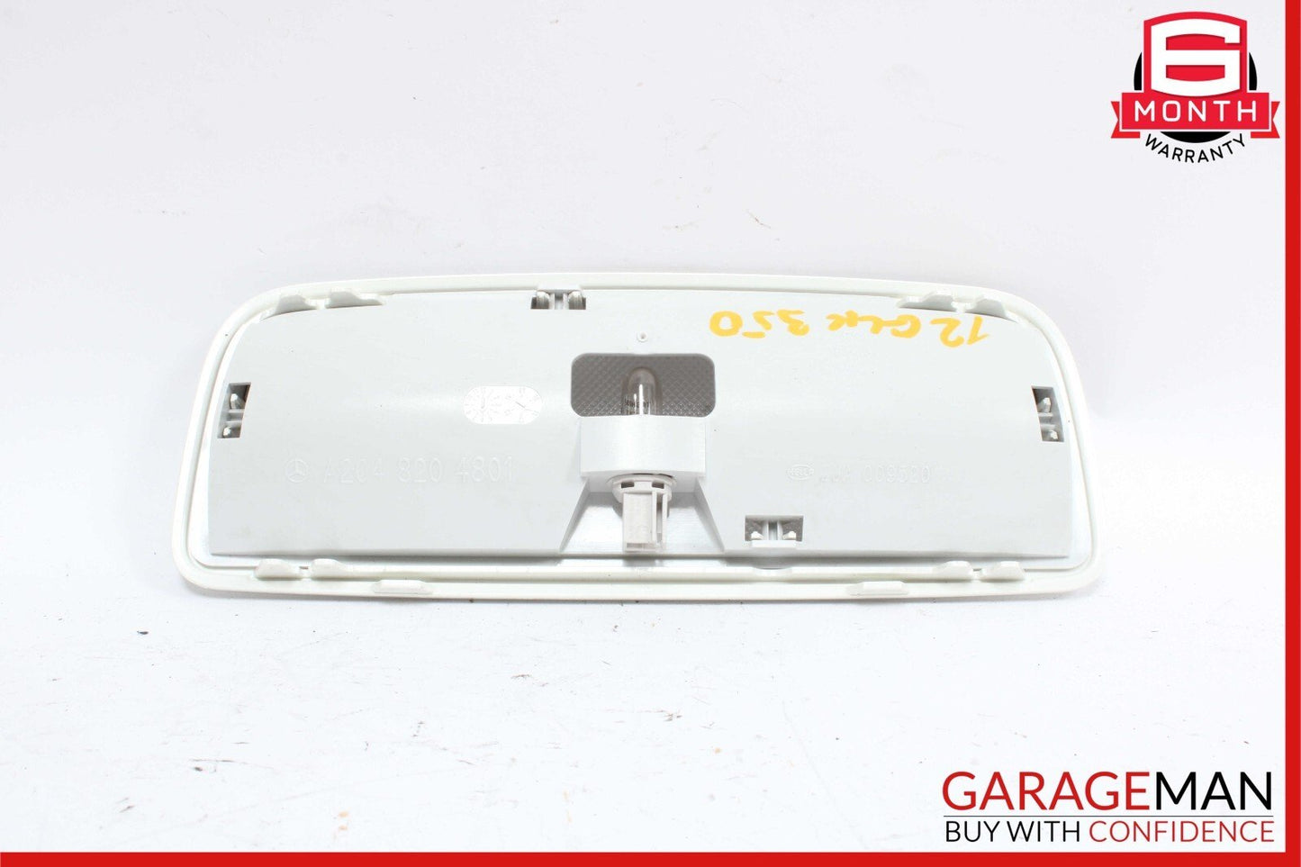 10-17 Mercedes X204 GLK350 Rear Overhead Dome Light Lamp Reading Map OEM