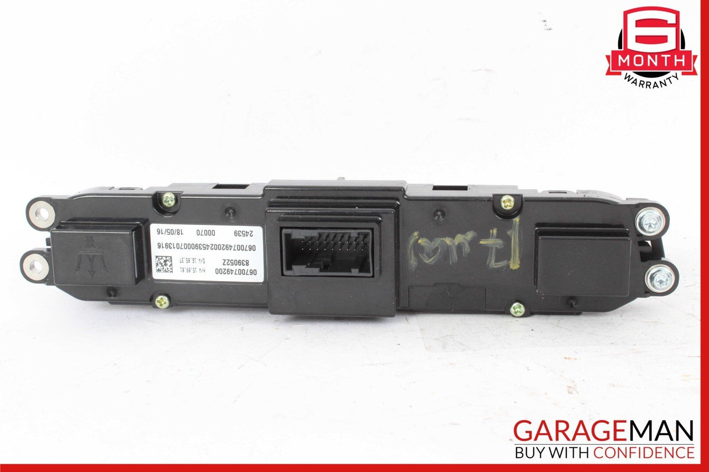 17-22 Maserati Levante M161 Ghibli M157 AC A/C Heater Climate Control Switch OEM