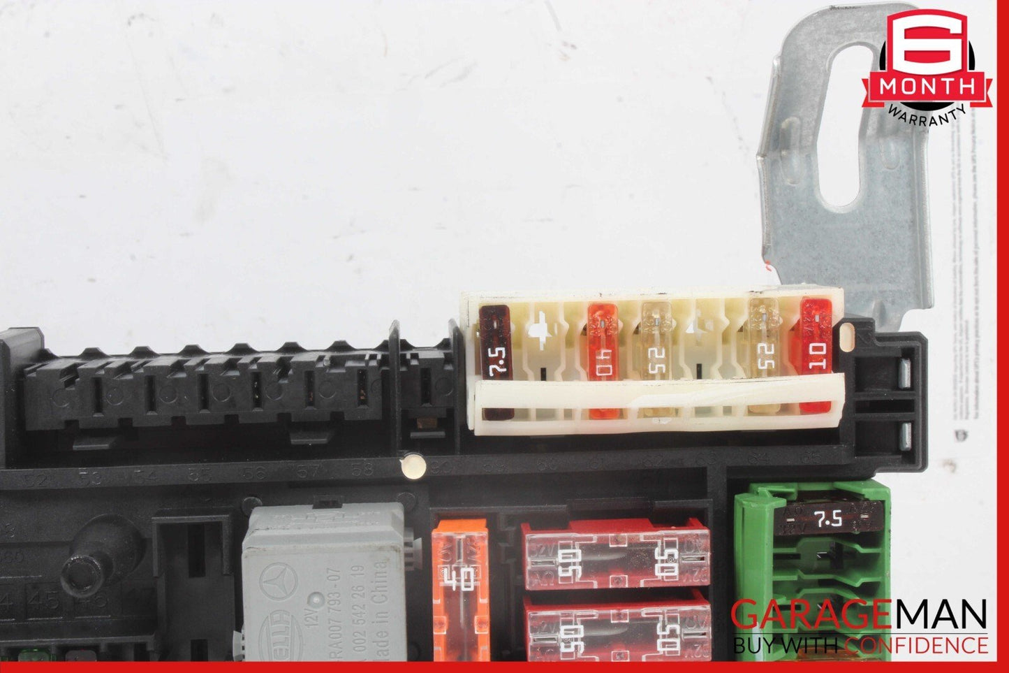 10-18 Mercedes W207 E350 E63 AMG Rear Fuse Relay Box SAM Signal Acquisition OEM