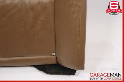 07-09 Mercedes W221 S550 Rear Left Side Top Upper Seat Cushion Cover Brown