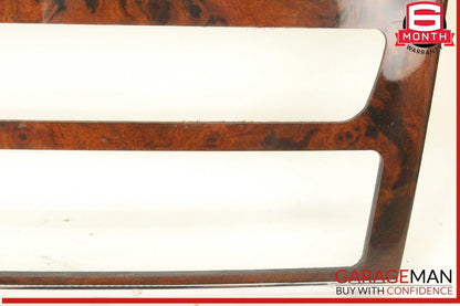 06-12 Mercedes X164 GL450 Center Console Control Trim Panel Wood Bezel OEM