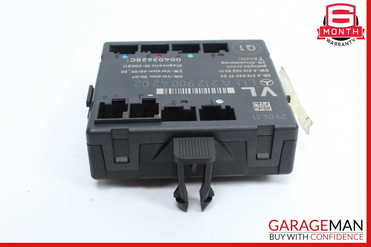 08-18 Mercedes W212 E350 C300 SLK350 Front Left Side Door Control Module OEM