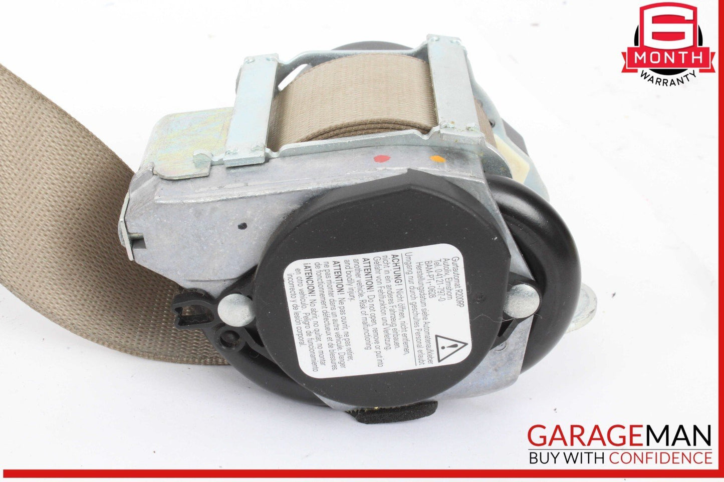 13-19 Mercedes X166 GL450 3rd Third Row Rear Right Seat Belt Seatbelt Retractor
