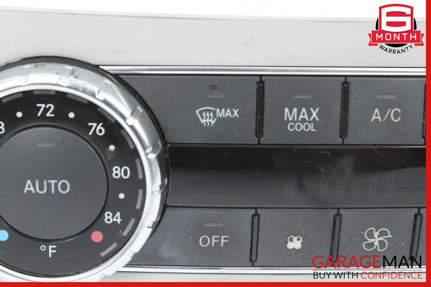 12-14 Mercedes W204 C250 AC A/C Heater Climate Temperature Control Switch Gray