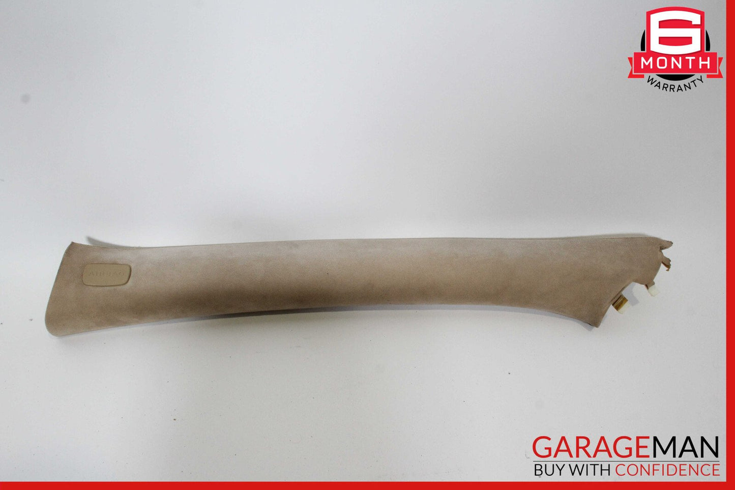 07-09 Mercedes W221 S600 Roof Headliner Pillar Trim Assembly Suede Alcantara